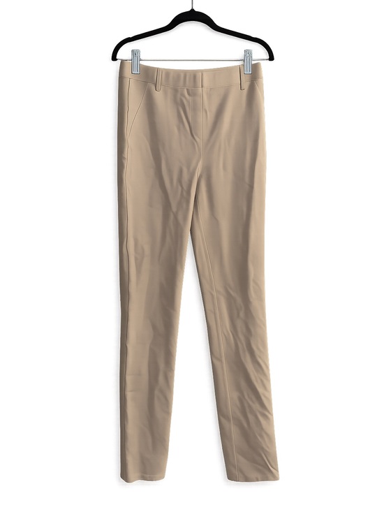 Quince Pants - Quince Women’s Stretch Ponte Straight Leg Work Pants Tan Beige M
